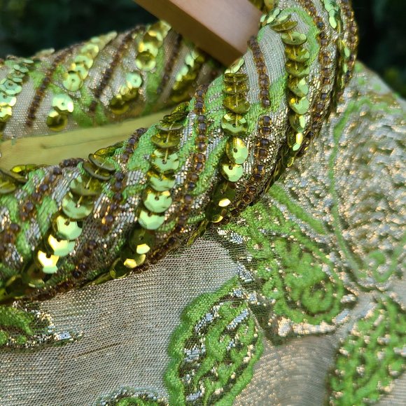 Lake Forest Sports Shop Dresses & Skirts - Vintage Sequin Lurex Holiday Minidress 60s